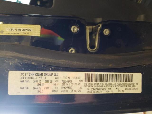 Photo 10 from auction – 2014 JEEP PATRIOT SP with VIN 1C4NJPBA6ED502125