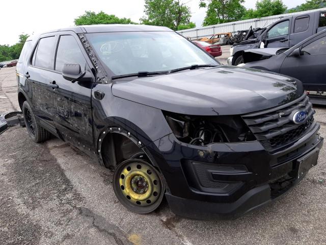 FORD EXPLORER P 2017 with VIN 1FM5K8AR3HGD60051 - Photo from auction