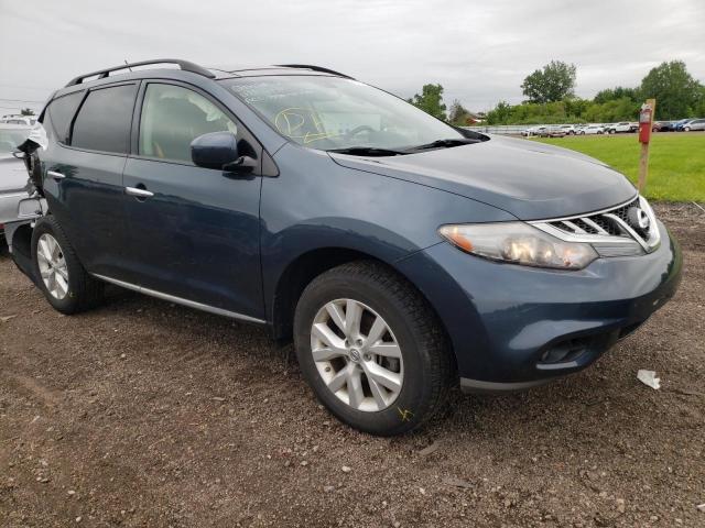 NISSAN MURANO S 2012 with VIN JN8AZ1MW7CW219929 - Photo from auction