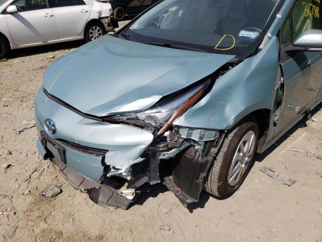 Photo 9 from auction – 2016 TOYOTA PRIUS with VIN JTDKBRFU3G3000326