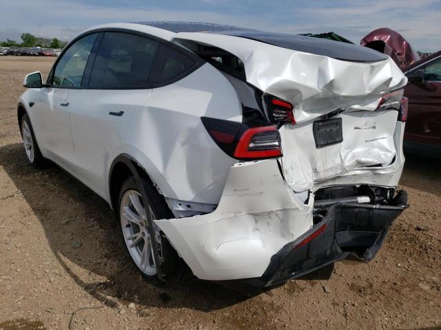 Photo 3 from auction – 2020 TESLA MODEL Y with VIN 5YJYGDEE1LF042080