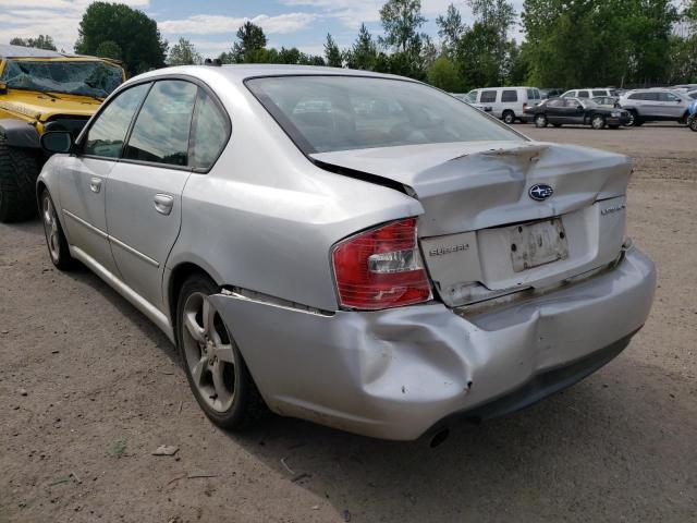 Photo 3 from auction – 2006 SUBARU LEGACY 2.5 with VIN 4S3BL626167208554