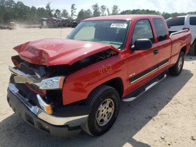 Photo 2 from auction – 2004 CHEVROLET SILVERADO with VIN 2GCEK19V141151492
