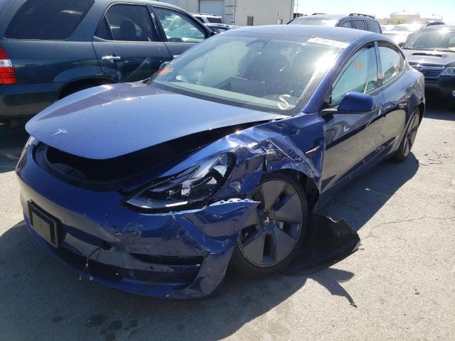 Photo 2 from auction – 2021 TESLA MODEL 3 with VIN 5YJ3E1EB1MF929233
