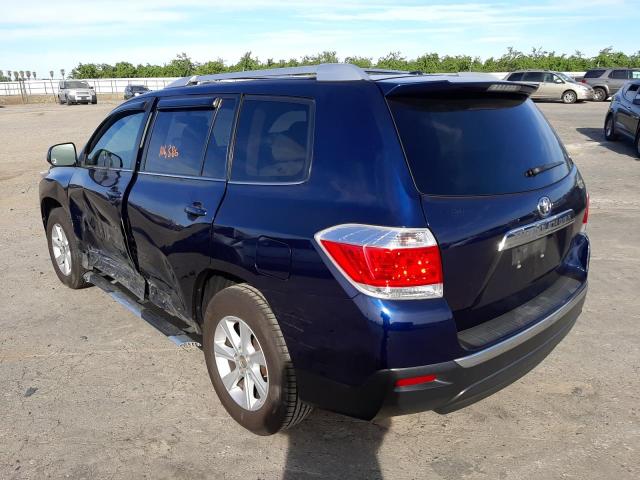 Photo 3 from auction – 2011 TOYOTA HIGHLANDER with VIN 5TDZK3EH5BS037255