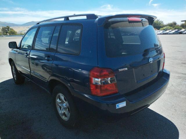 Photo 3 from auction – 2004 TOYOTA HIGHLANDER with VIN JTEGD21AX40090670