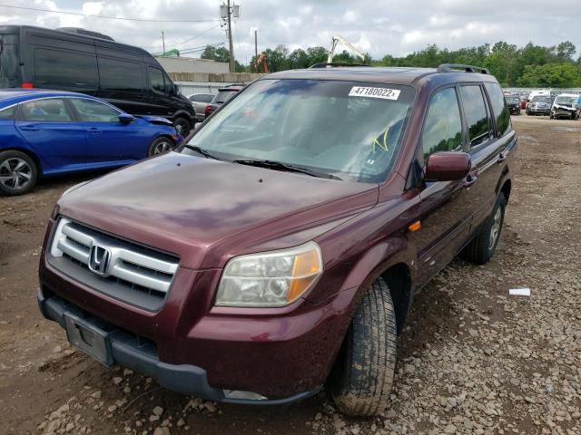 Photo 2 from auction – 2007 HONDA PILOT with VIN 2HKYF18567H513550
