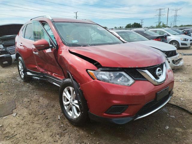 NISSAN ROGUE S 2015 with VIN KNMAT2MV0FP571968 - Photo from auction