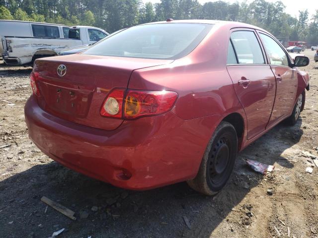 Photo 4 from auction – 2009 TOYOTA COROLLA BA with VIN 2T1BU40E79C145328