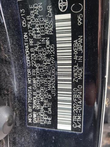Photo 10 from auction – 2013 TOYOTA PRIUS with VIN JTDKN3DU6D1691205