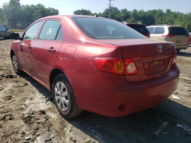Photo 3 from auction – 2009 TOYOTA COROLLA BA with VIN 2T1BU40E79C145328