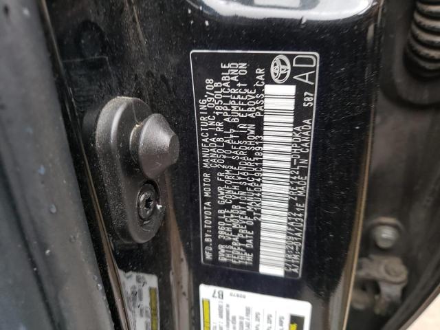 Photo 10 from auction – 2009 TOYOTA MATRIX with VIN 2T1KU40E49C118913