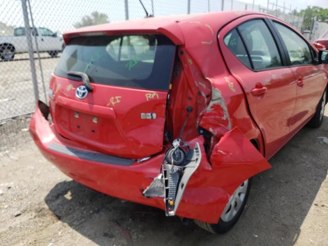 Photo 9 from auction – 2012 TOYOTA PRIUS C with VIN JTDKDTB34C1505057