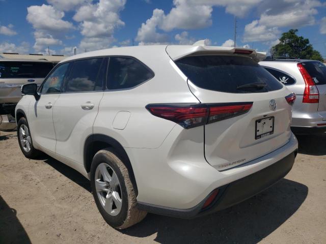 Photo 3 from auction – 2021 TOYOTA HIGHLANDER with VIN 5TDZZRAH8MS031506