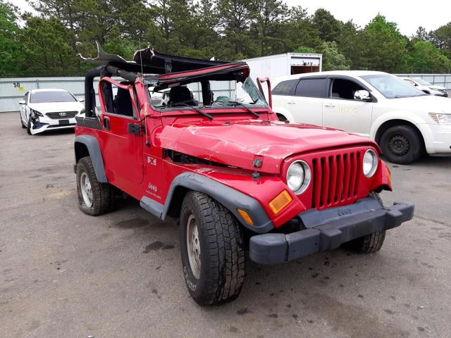 JEEP WRANGLER X 2005 with VIN 1J4FA39S05P356633 - Photo from auction