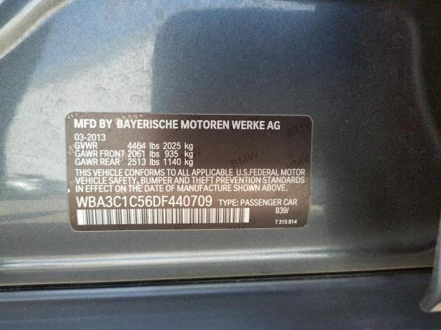 Photo 10 from auction – 2013 BMW 328 I SULE with VIN WBA3C1C56DF440709