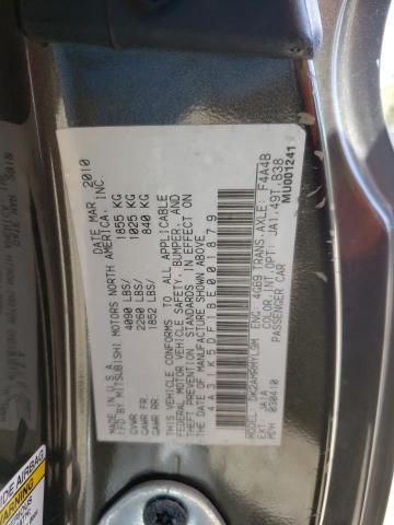 Photo 10 from auction – 2011 MITSUBISHI ECLIPSE GS with VIN 4A31K5DF1BE001879