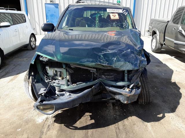 Photo 9 from auction – 2002 CHEVROLET TRAILBLAZE with VIN 1GNDS13S022526612