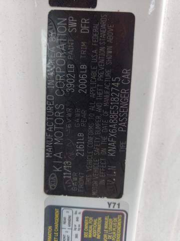 Photo 10 from auction – 2014 KIA FORTE EX with VIN KNAFX6A88E5182745