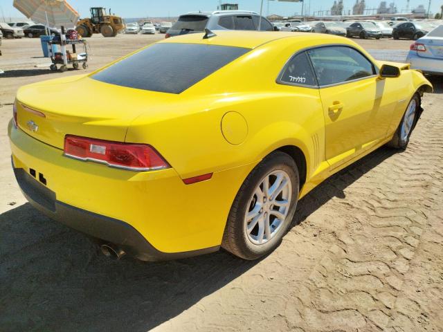 Photo 4 from auction – 2015 CHEVROLET CAMARO LS with VIN 2G1FB1E33F9218471