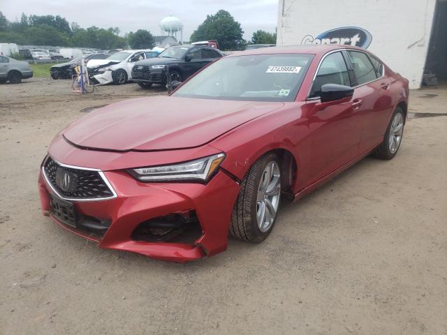 Photo 2 from auction – 2021 ACURA TLX TECHNO with VIN 19UUB5F44MA005366