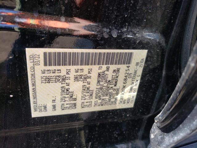 Photo 10 from auction – 2022 NISSAN ROGUE SL with VIN 5N1BT3CB7NC684254