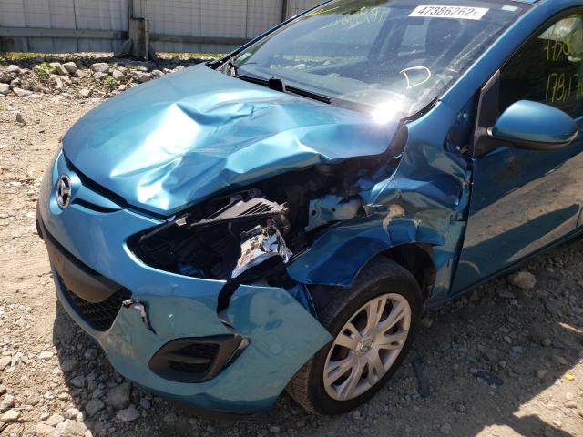 Photo 9 from auction – 2012 MAZDA MAZDA2 with VIN JM1DE1KZ0C0151297