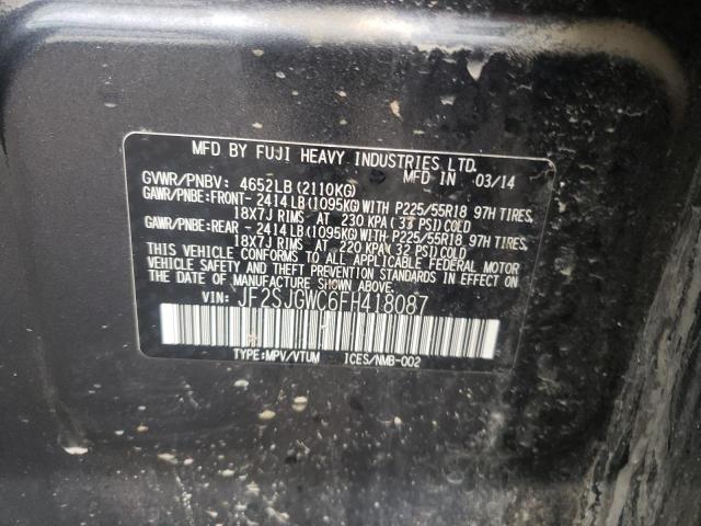 Photo 10 from auction – 2015 SUBARU FORESTER 2 with VIN JF2SJGWC6FH418087