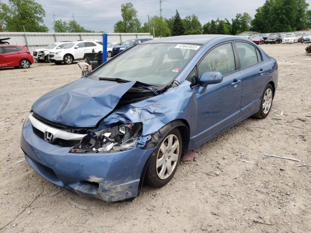 Photo 2 from auction – 2011 HONDA CIVIC LX with VIN 19XFA1F56BE013412