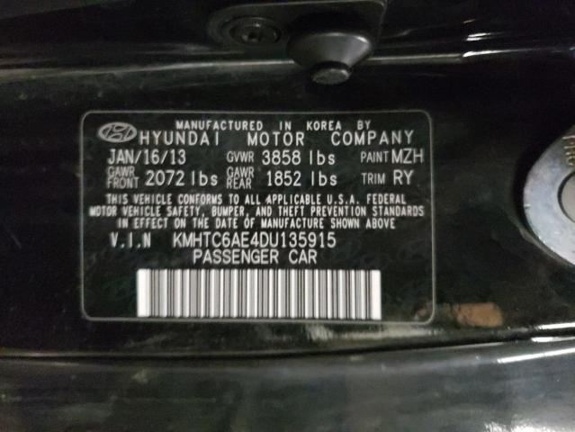 Photo 10 from auction – 2013 HYUNDAI VELOSTER T with VIN KMHTC6AE4DU135915
