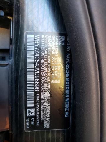 Photo 10 from auction – 2018 BMW I3 REX with VIN WBY7Z4C54JVD96698