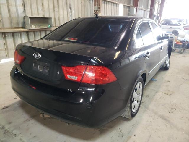 Photo 4 from auction – 2009 KIA OPTIMA LX with VIN KNAGE228X95292607