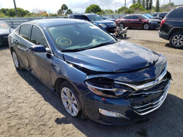 CHEVROLET MALIBU LT 2021 with VIN 1G1ZD5ST6MF049263 - Photo from auction