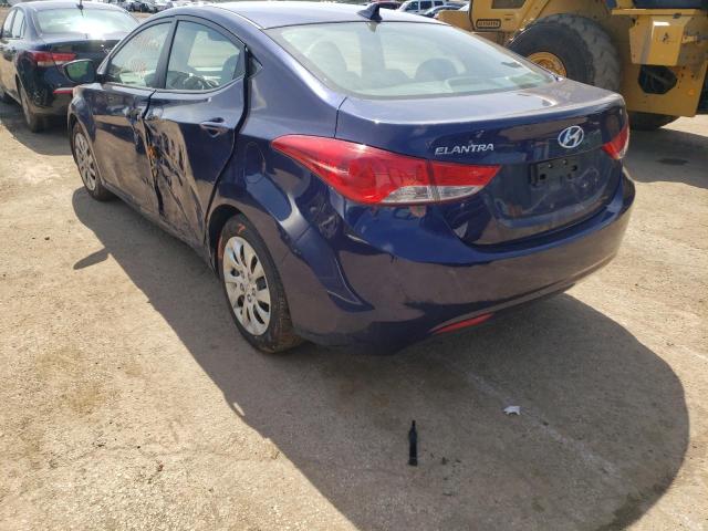 Photo 3 from auction – 2012 HYUNDAI ELANTRA GL with VIN 5NPDH4AE7CH141084