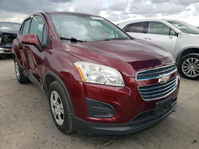 CHEVROLET TRAX LS 2016 with VIN 3GNCJKSB3GL217177 - Photo from auction