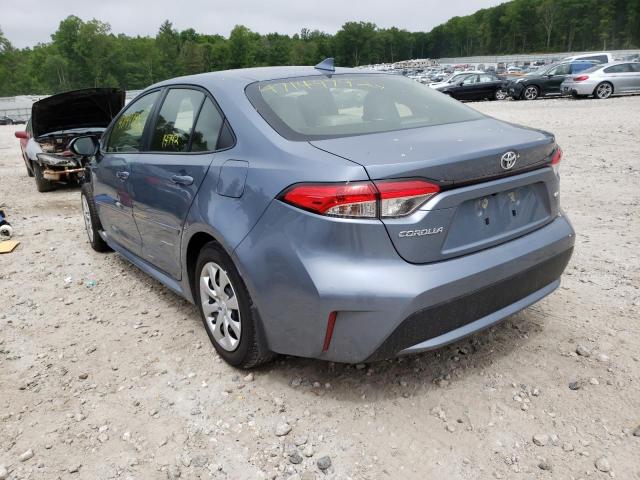 Photo 3 from auction – 2022 TOYOTA COROLLA LE with VIN JTDEPMAE5NJ203955