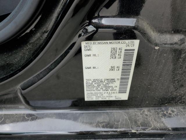 Photo 10 from auction – 2019 NISSAN ALTIMA SL with VIN 1N4BL4EV2KC231565