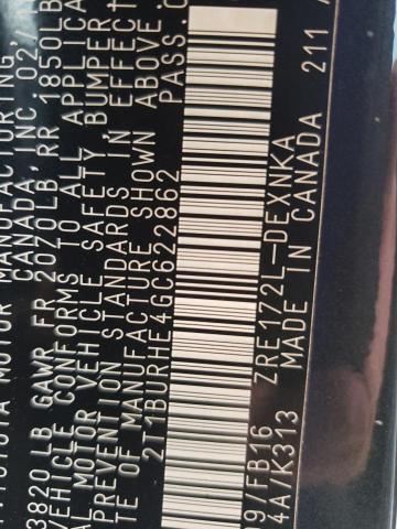 Photo 10 from auction – 2016 TOYOTA COROLLA L with VIN 2T1BURHE4GC622862