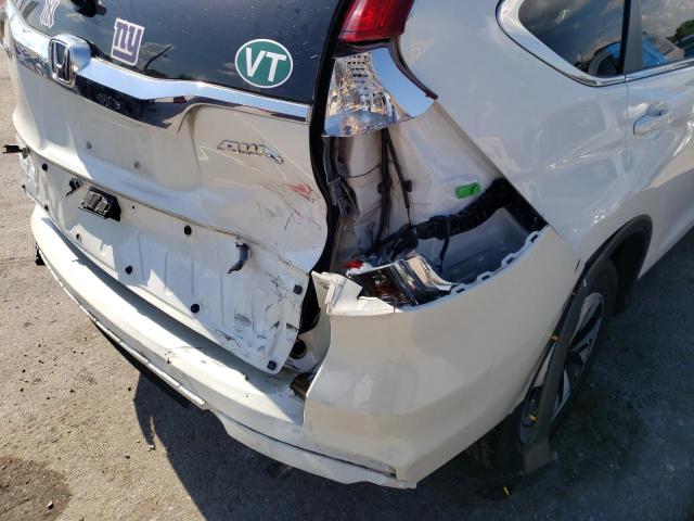 Photo 9 from auction – 2016 HONDA CR-V TOURI with VIN 5J6RM4H98GL115812