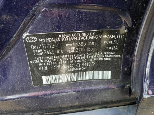 Photo 10 from auction – 2014 HYUNDAI SONATA GLS with VIN 5NPEB4AC9EH841972