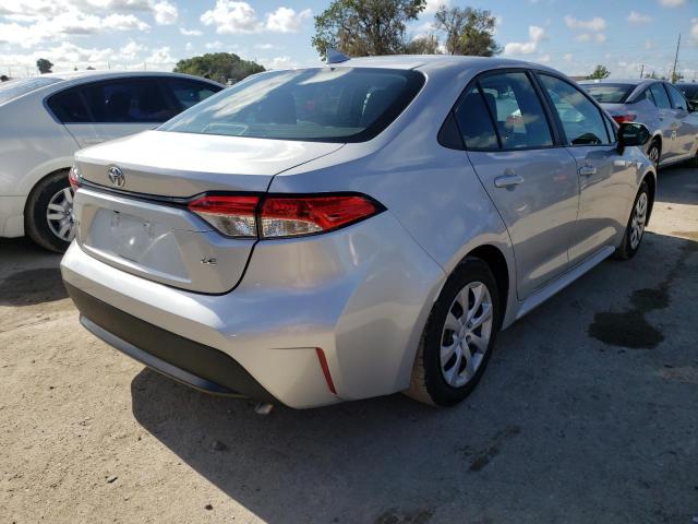 Photo 4 from auction – 2020 TOYOTA COROLLA LE with VIN 5YFEPRAE3LP090044