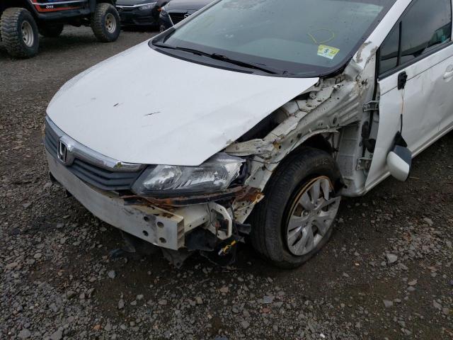 Photo 9 from auction – 2012 HONDA CIVIC LX with VIN 19XFB2F52CE352866