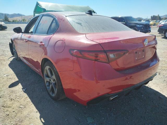 Photo 3 from auction – 2018 ALFA ROMEO GIULIA with VIN ZARFAEBN8J7575006