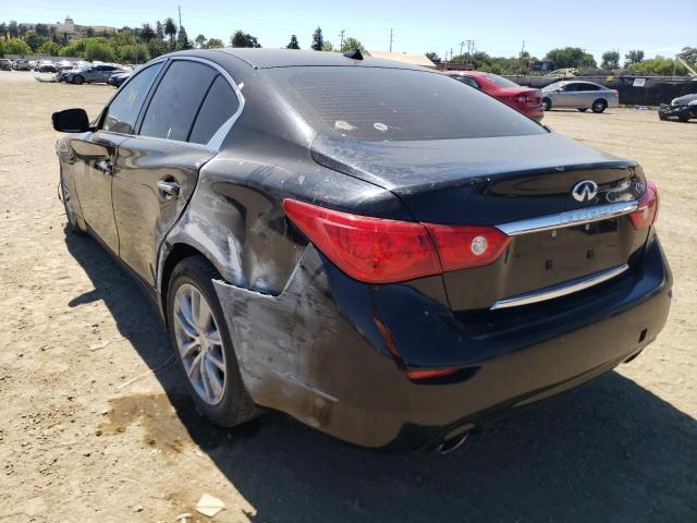 Photo 3 from auction – 2014 INFINITI Q50 BASE with VIN JN1BV7AP4EM671527