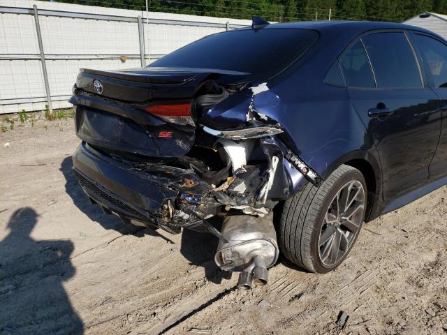 Photo 9 from auction – 2021 TOYOTA COROLLA SE with VIN JTDP4MCE7MJ054669