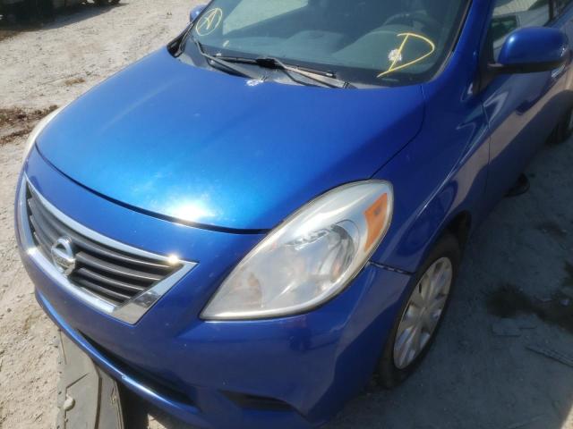 Photo 9 from auction – 2014 NISSAN VERSA with VIN 3N1CN7AP2EL819222