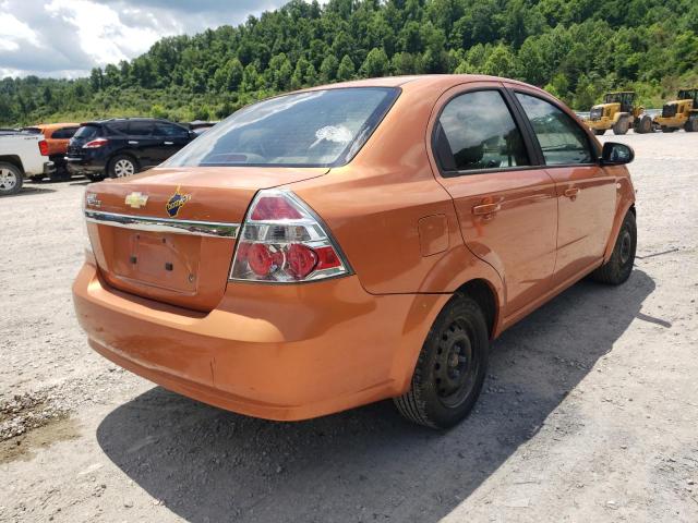 Photo 4 from auction – 2008 CHEVROLET AVEO BASE with VIN KL1TD56638B113037