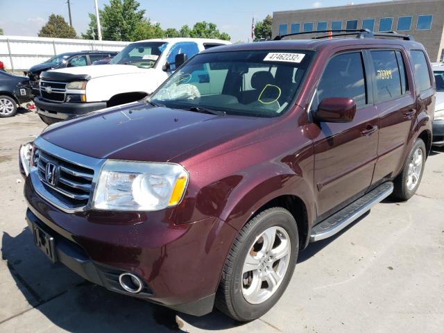 Photo 2 from auction – 2013 HONDA PILOT EXL with VIN 5FNYF4H52DB046199