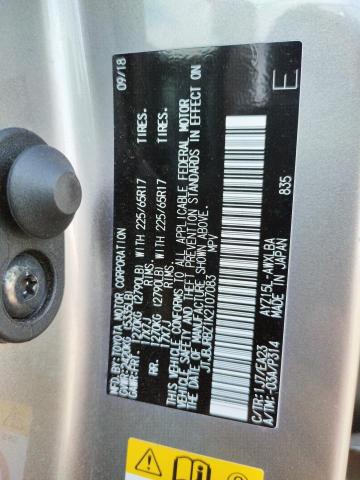 Photo 10 from auction – 2019 LEXUS NX 300H with VIN JTJBJRBZ1K2107083