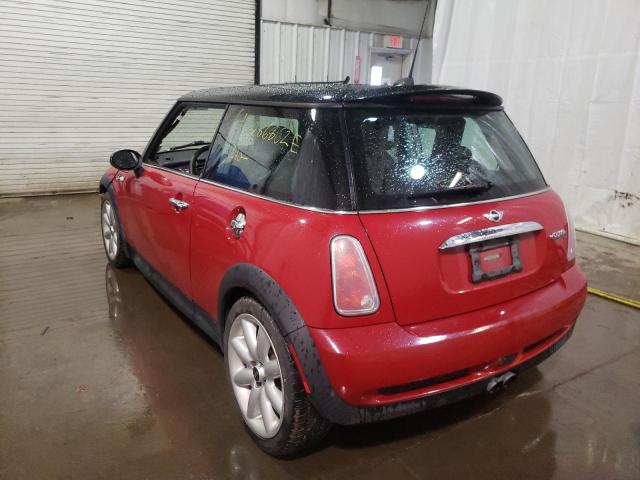 Photo 3 from auction – 2005 MINI COOPER S with VIN WMWRE33415TD94607